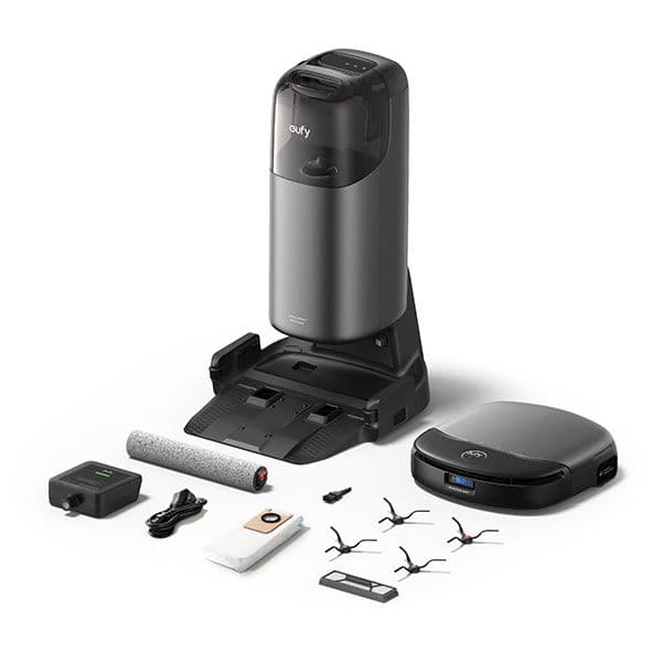 שואב אבק רובוטי שוטף Anker eufy S1 Pro All-in-One – תחנת עגינה חכמה עם שטיפה מתקדמת | יבואן רשמי-משלוח מהיר