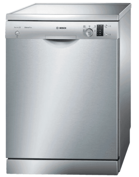 Bosch SMS25AI05E - מדיח כלים 12 מערכות כלים בגימור נירוסטה, שקט וחיסכוני