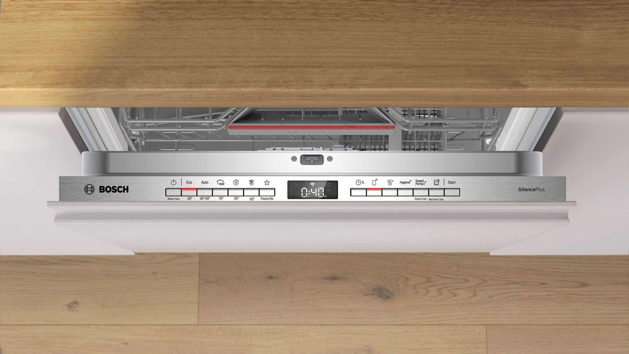 מדיח כלים אינטגרלי BOSCH SMV4HAX20E בוש, רחב, 13 מערכות כלים