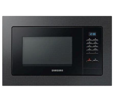 מיקרוגל בנוי Samsung MS23A7013AB 23 ליטר בישול בריא TDS, ציפוי קרמי | יבואן רשמי