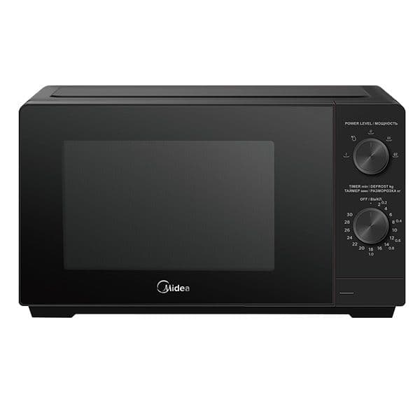 מיקרוגל מכני Midea MM7P012MZ – בנפח 20 ליטר שחור עם הפעלה פשוטה | יבואן רשמי-משלוח מהיר