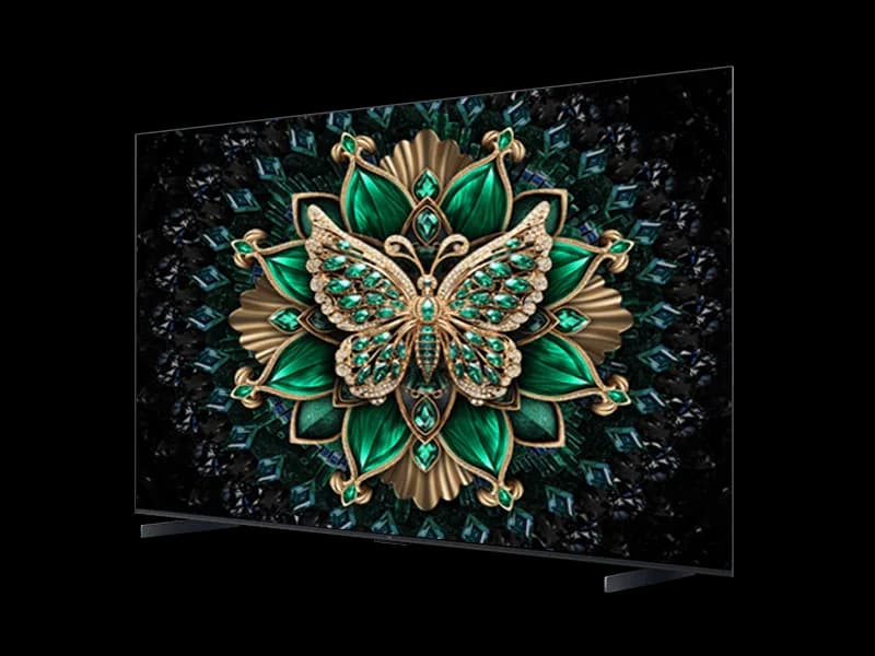 טלוויזיה TCL 55C6K בגודל 55 אינץ׳ – QD-Mini LED 4K עם Google TV ו-144Hz | יבואן רשמי-משלוח מהיר