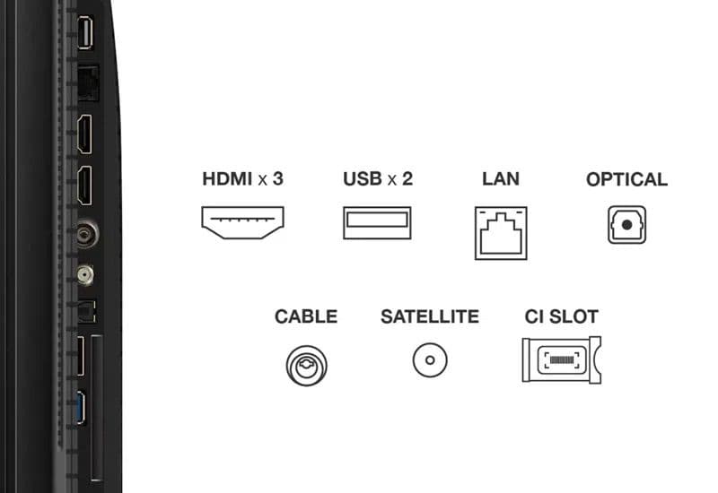 טלוויזיה חכמה 43 אינץ' TCL 43P7K מסך QLED 4K עם Google TV - יבואן רשמי