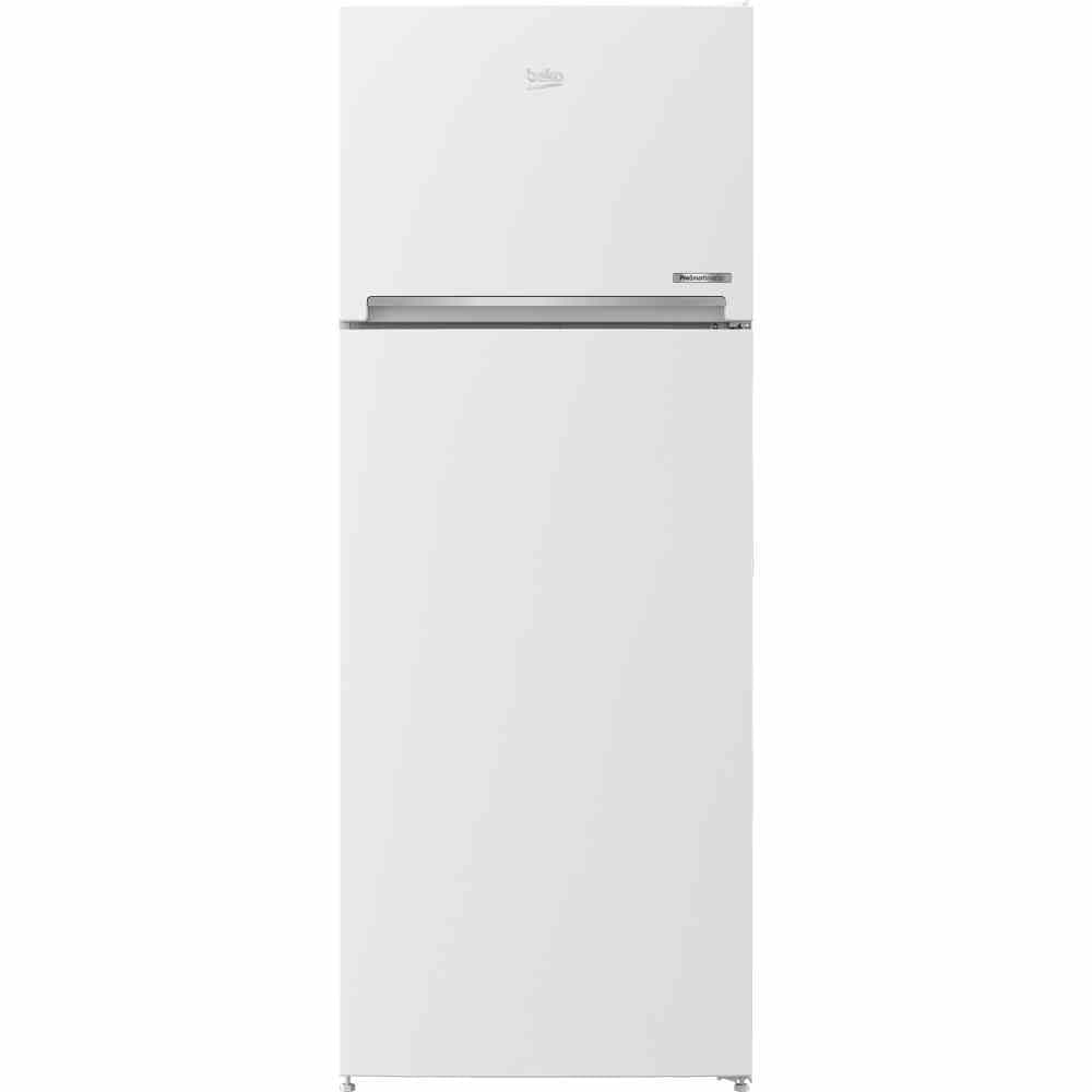 מקרר 2 דלתות BEKO RDNE458M10W בקו, מקפיא עליון, 406 ליטר-לבן | יבואן רשמי