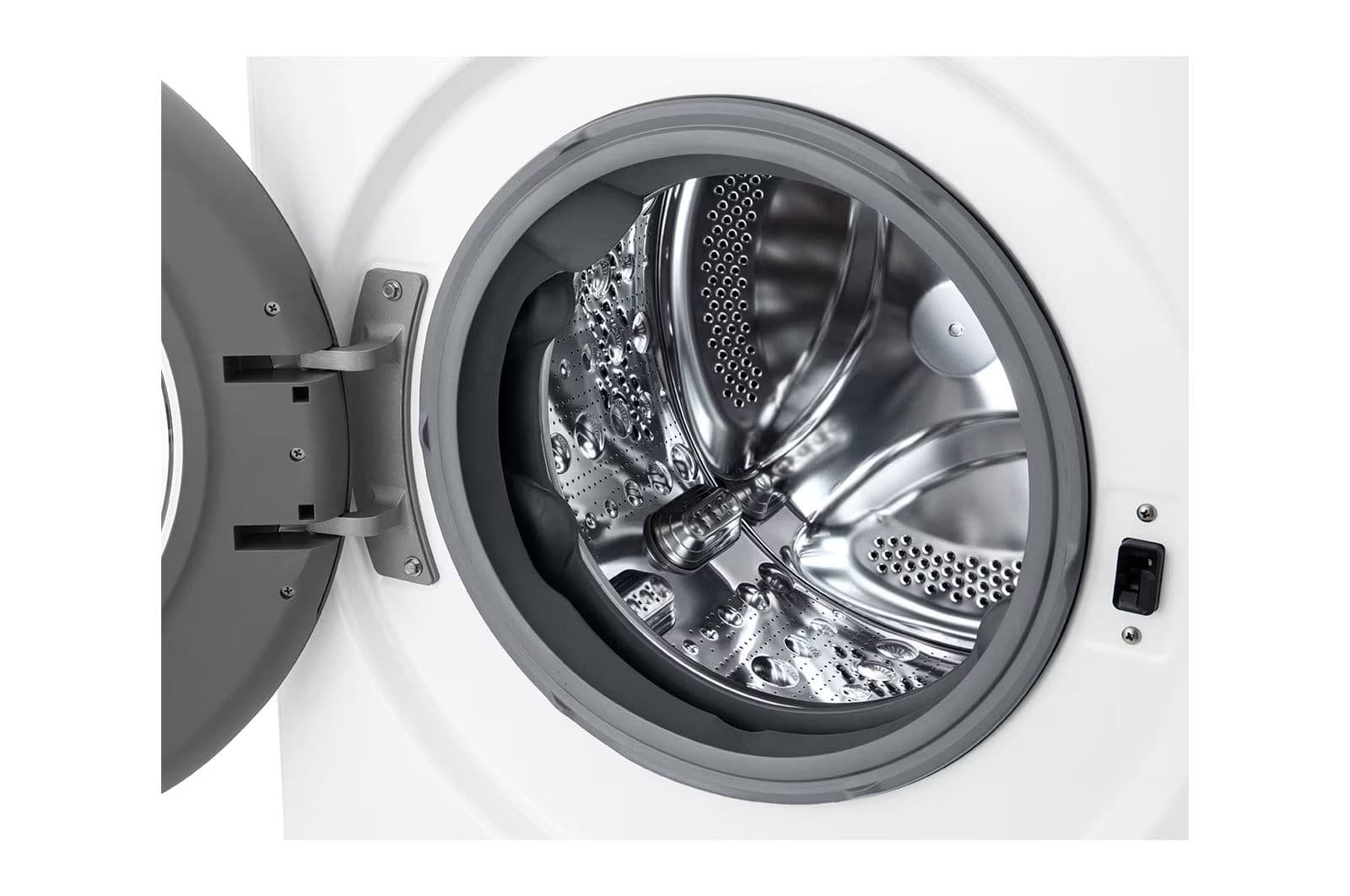 מכונת כביסה פתח קדמי 10 ק"ג LG דגם F14R33WHS אל ג'י עם קיטור ו-1400 סל"ד | משלוח מהיר