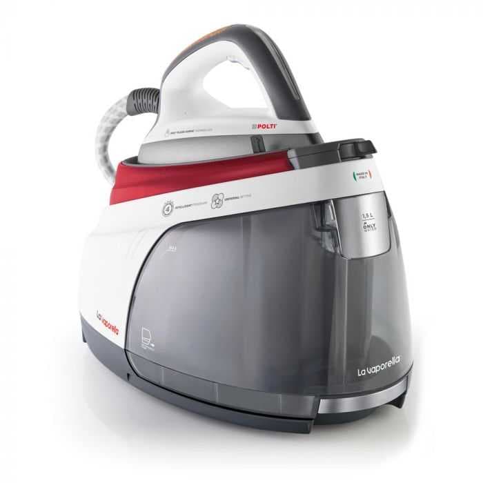 מגהץ קיטור POLTI XM82C פולטי 2350W עם דוד 7 בר ומכת קיטור 450 גרם | יבואן רשמי