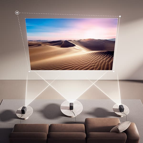 מקרן חכם Xiaomi Smart Projector L1 – קומפקטי Full HD עם Google TV | יבואן רשמי משלוח מהיר