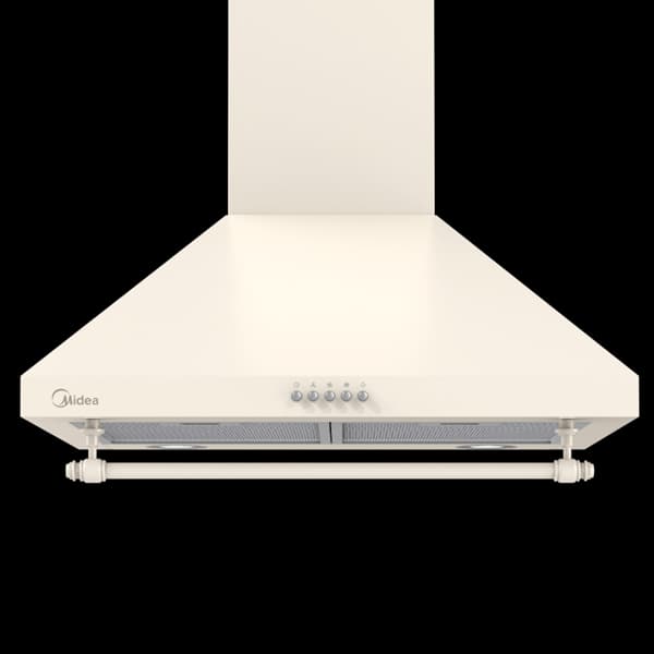 קולט אדים Midea MH60A15M24IB-IL צמוד קיר שנהב 60 ס"מ - יבואן רשמי