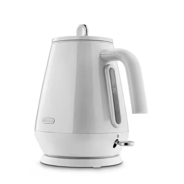 Delonghi KBY2001 – קומקום חשמלי נשלף 1.7 ל׳ 2000W צבע לבן - יבואן רשמי