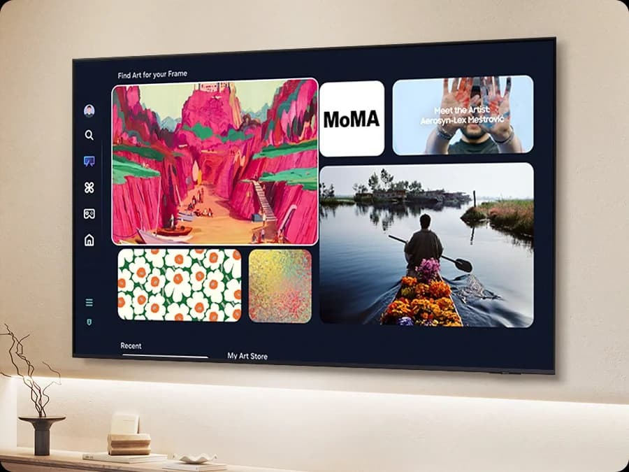 טלוויזיה Samsung QE85QN70F Neo QLED 4K - מסך 85 אינץ׳ עם Mini LED ו־Vision AI