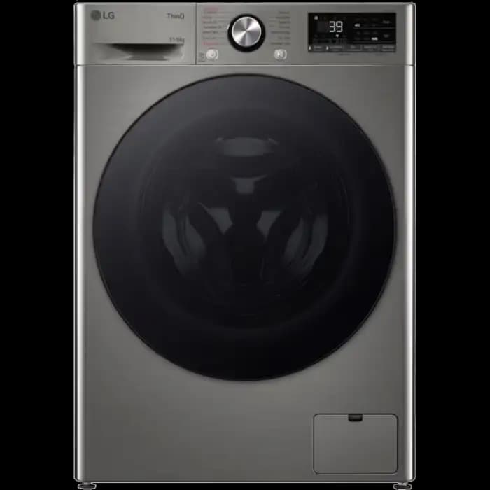מכונת כביסה משולבת מייבש LG WD11614GBB פתח חזית 11 ק"ג, מייבש 6 ק"ג-יבואן רשמי