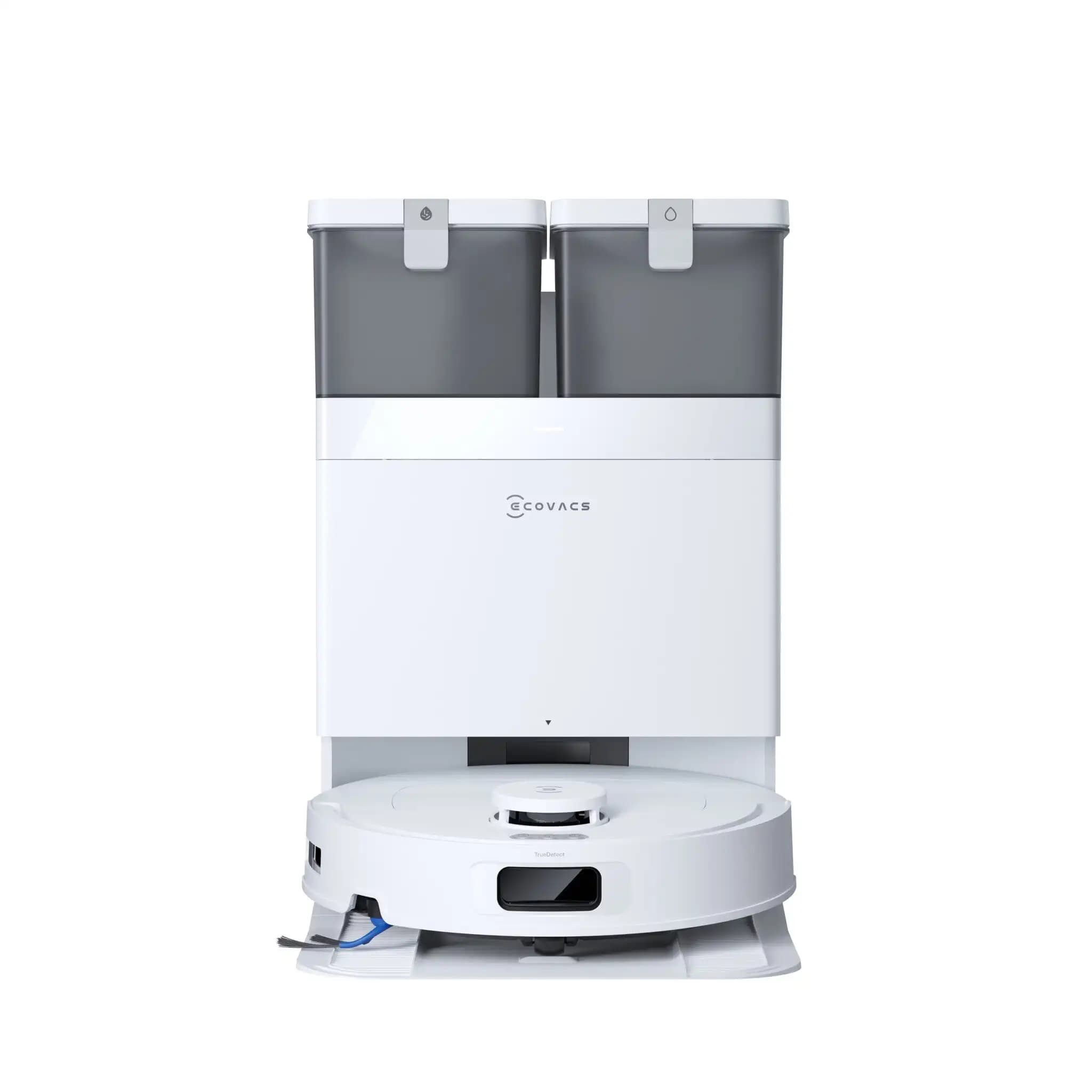 שואב אבק רובוטי ECOVACS DEEBOT T30C לבן – 20,000Pa עם תחנת OMNI | יבואן רשמי