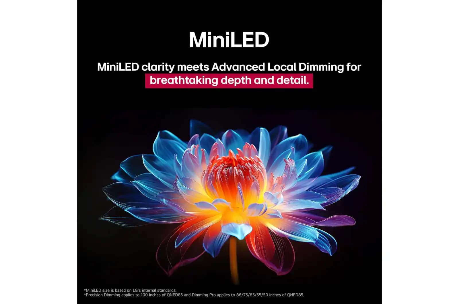 LG 86QNED86A6A – טלוויזיה חכמה 86 אינץ' QNED evo AI MiniLED 4K 120Hz | יבואן רשמי