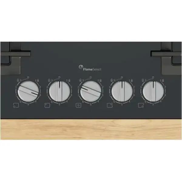 Bosch PPQ7A6I40Y: כיריים גז בוש 75 ס״מ, 5 מבערים, עם FlameSelect | יבואן רשמי