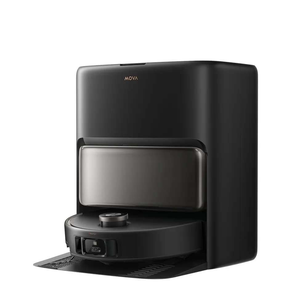 MOVA V50 Ultra Complete שואב אבק רובוטי שוטף מובה עוצמתי 24,000Pa טיפוס 6 ס"מ ותחנת OmniDry | יבואן רשמי-משלוח מהיר
