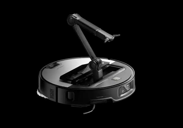 ROBOROCK SAROS Z70 - שואב אבק רובוטי עם זרוע מכנית נשלפת ותחנת עגינה - צבע כסוף | יבואן רשמי