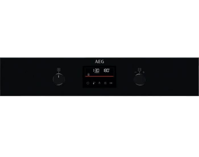 תנור בנוי AEG BEB331110 Black בנפח 71 ליטר – SurroundCook וניקוי AquaClean | תוצרת גרמניה-משלוח מהיר
