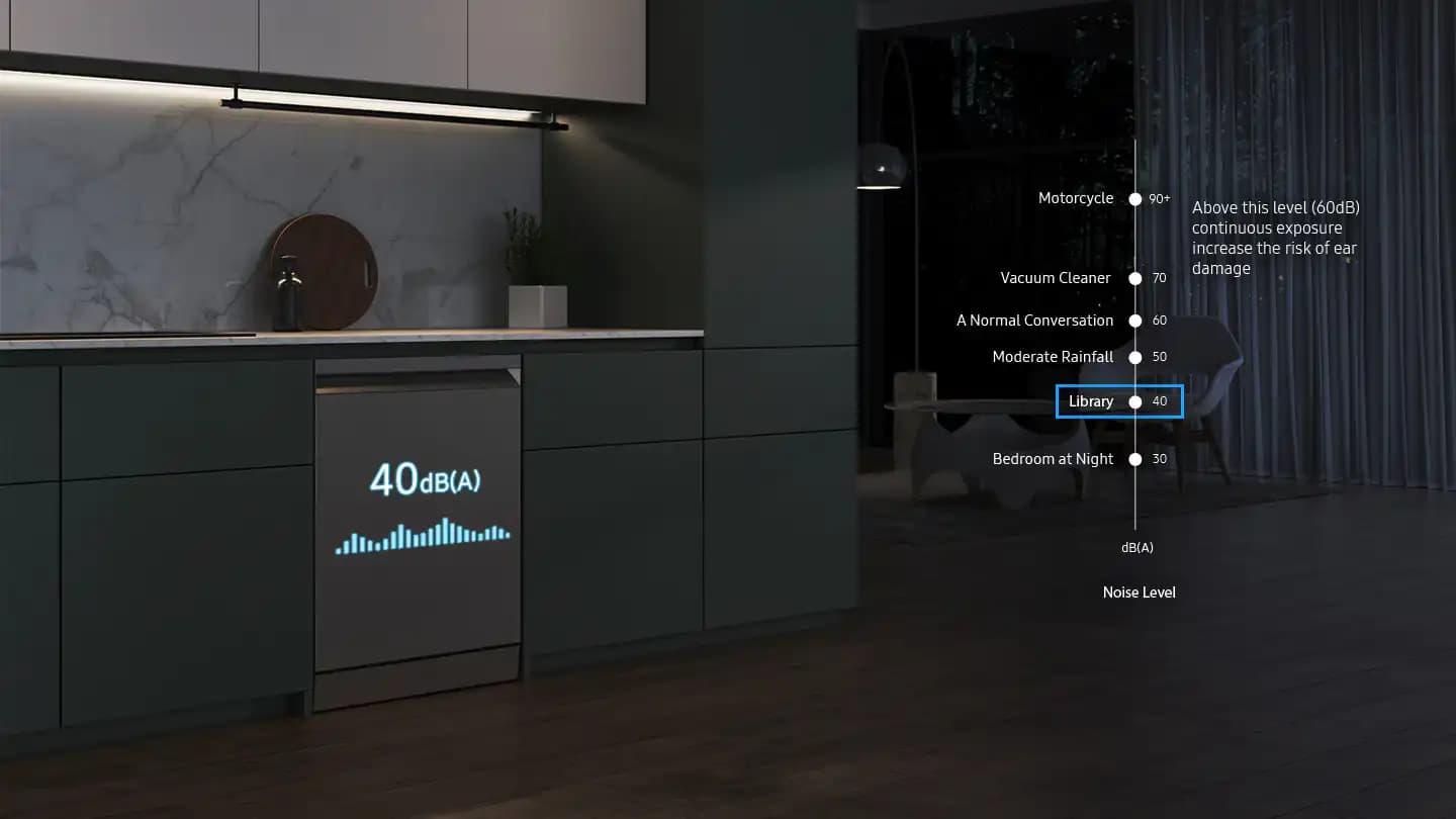 מדיח כלים רחב Samsung Bespoke DW60BB8925AP ‏14 מערכות כלים עם WaterJet Clean  | יבואן רשמי-משלוח מהיר