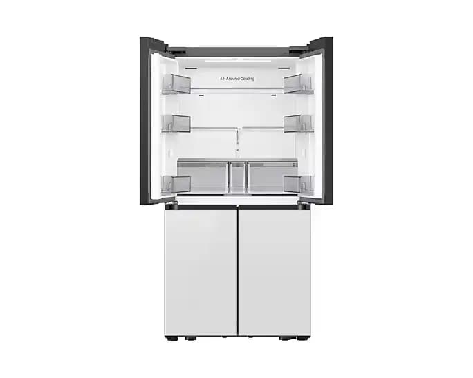 מקרר 4 דלתות  648 ליטר Samsung דגם RM70F63REWML מבית סמסונג בגימור Bespoke לבן | יבואן רשמי