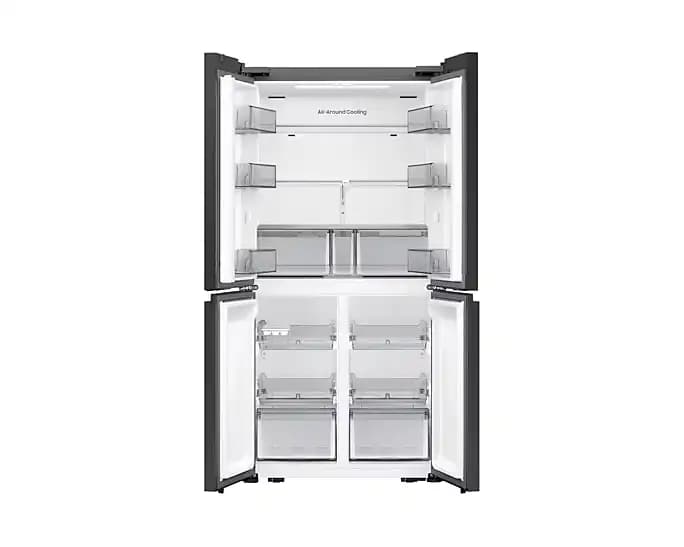 מקרר 4 דלתות  648 ליטר Samsung דגם RM70F63REWML מבית סמסונג בגימור Bespoke לבן | יבואן רשמי