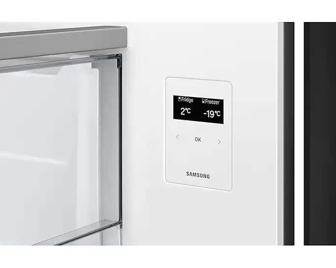 מקרר 4 דלתות Samsung RM70F63REB – Bespoke חכם 648 ליטר | יבואן רשמי