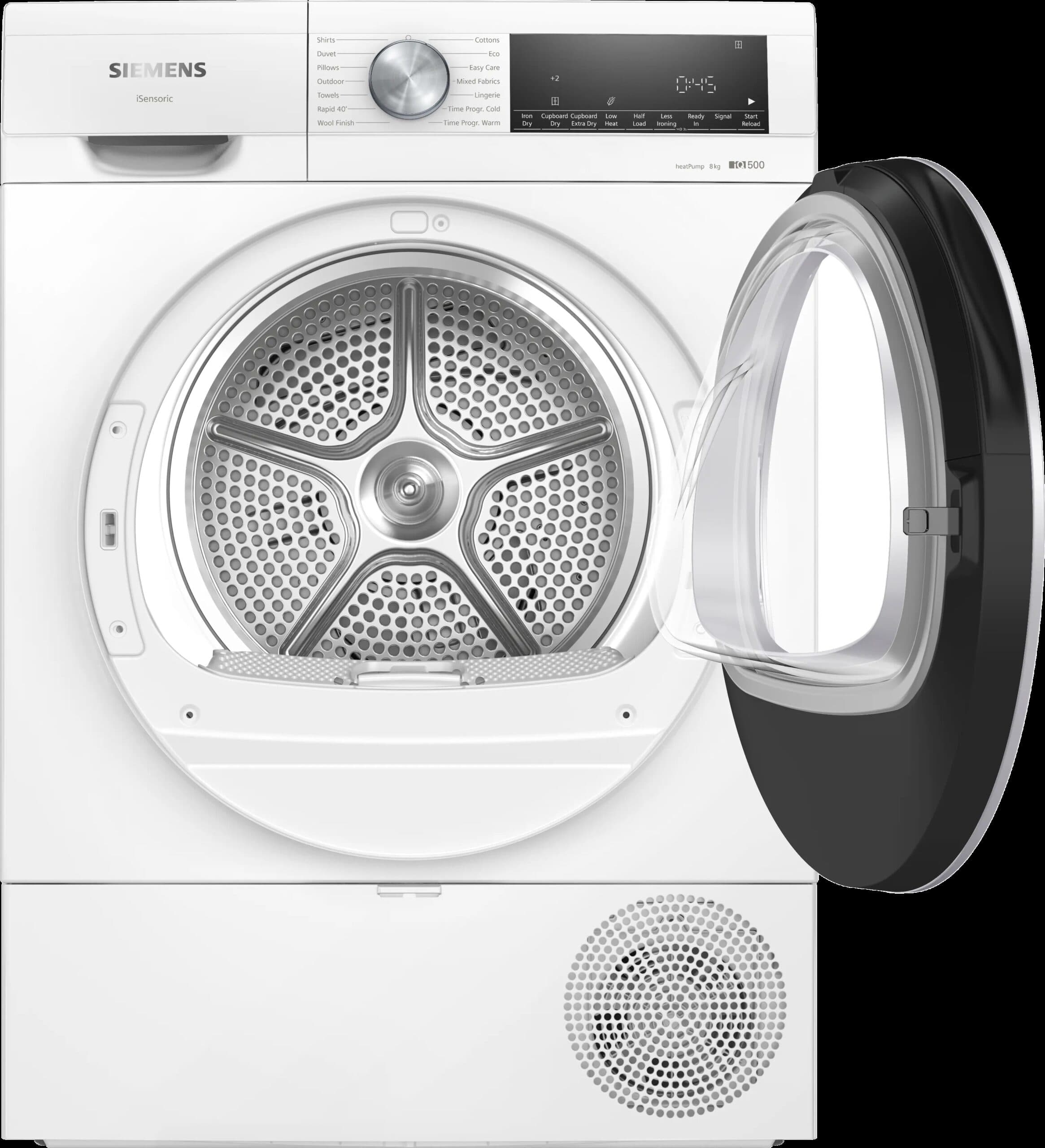 מייבש כביסה Siemens WQ32G28IL – קיבולת 8 ק״ג עם משאבת חום ותוכנית super40 | יבואן רשמי