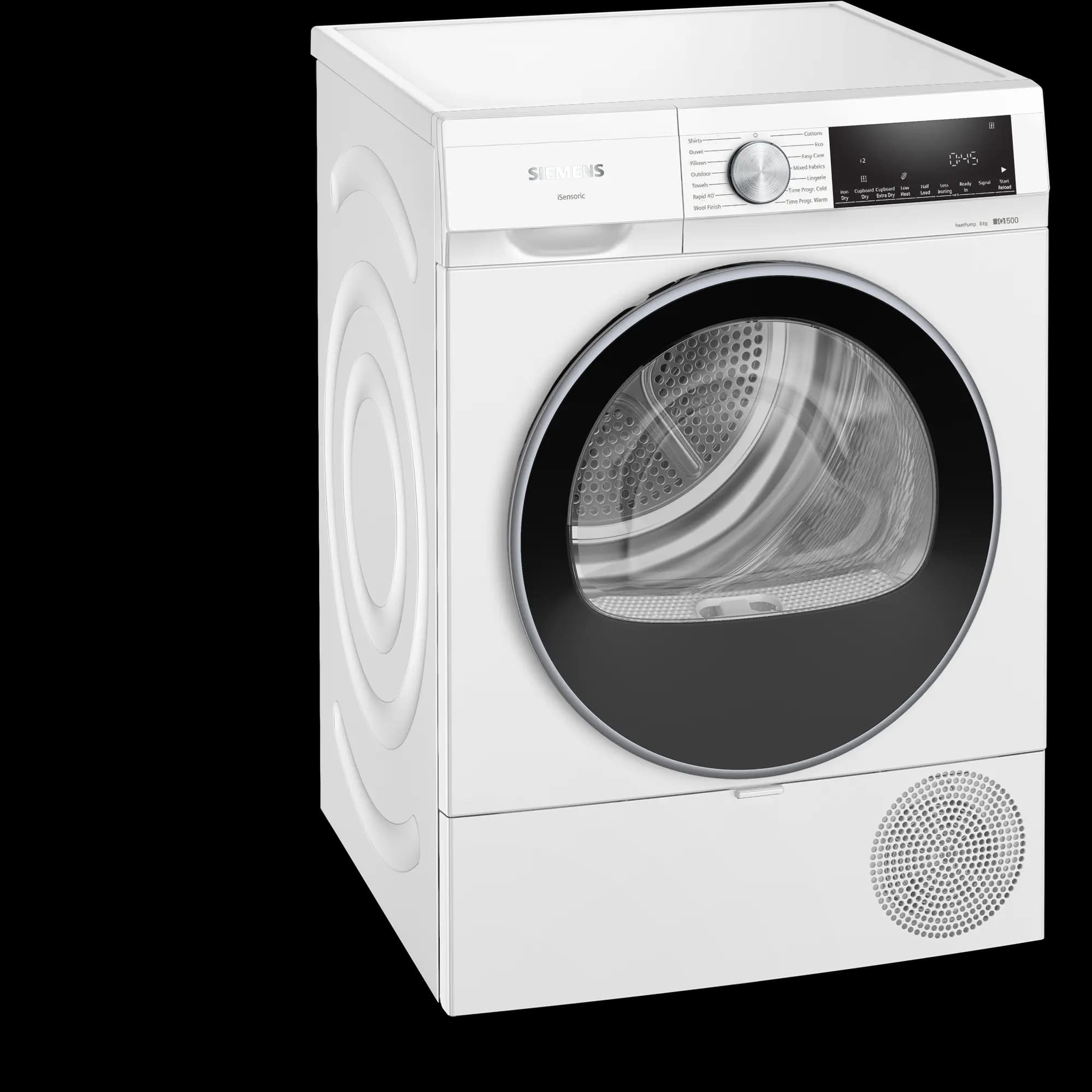 מייבש כביסה Siemens WQ32G28IL – קיבולת 8 ק״ג עם משאבת חום ותוכנית super40 | יבואן רשמי