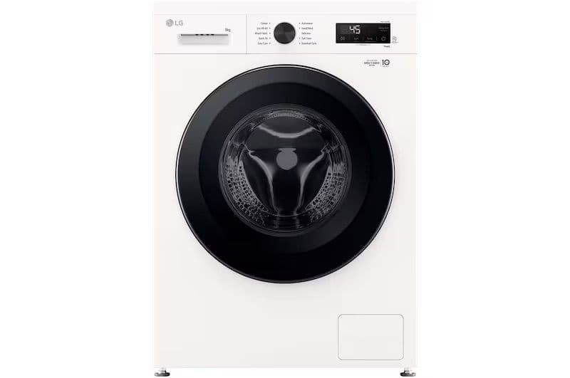 מכונת כביסה 9 ק"ג LG F4X1009NWB – הנעה ישירה קיטור, Wi-Fi ו-1400 סל"ד | משלוח מהיר