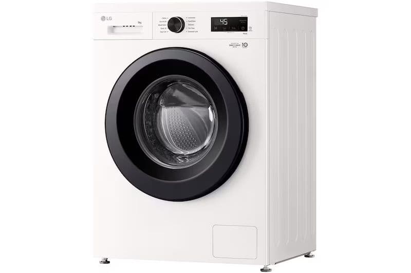 מכונת כביסה 9 ק"ג LG F4X1009NWB – הנעה ישירה קיטור, Wi-Fi ו-1400 סל"ד | משלוח מהיר
