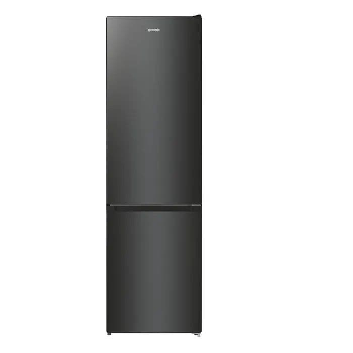 מקרר 2 דלתות מקפיא תחתון Gorenje NRK6202EBXL4 גורנייה נירוסטה שחורה 330 ליטר - יבואן רשמי