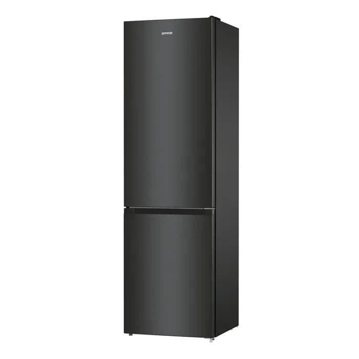 מקרר 2 דלתות מקפיא תחתון Gorenje NRK6202EBXL4 גורנייה נירוסטה שחורה 330 ליטר - יבואן רשמי