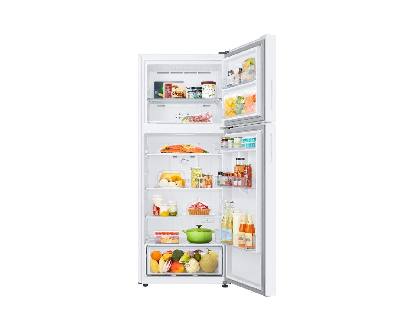 מקרר מקפיא עליון Samsung RT42CG6004WW – בנפח 415 ליטר נטו עם SpaceMax | יבואן רשמי