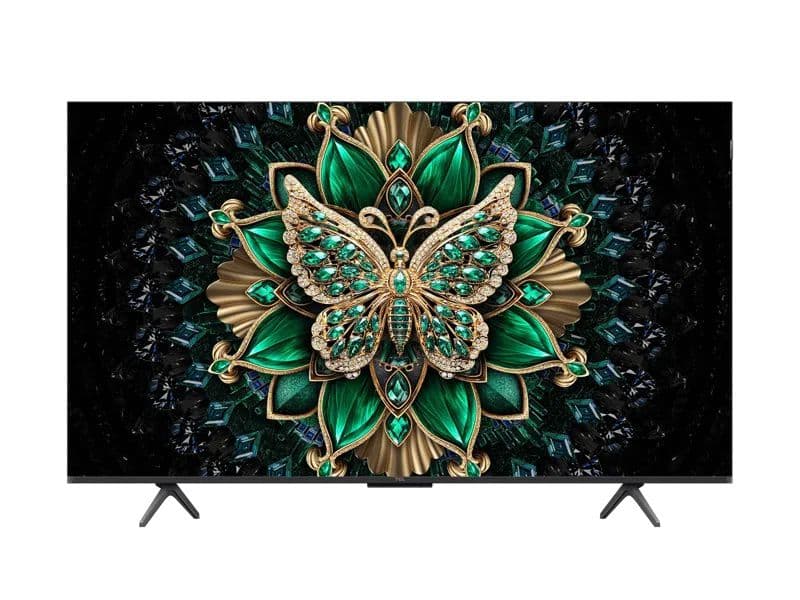טלוויזיה TCL 50C6K בגודל 50 אינץ׳ – QD-Mini LED 4K עם Google TV ו-144Hz - יבואן רשמי משלוח מהיר