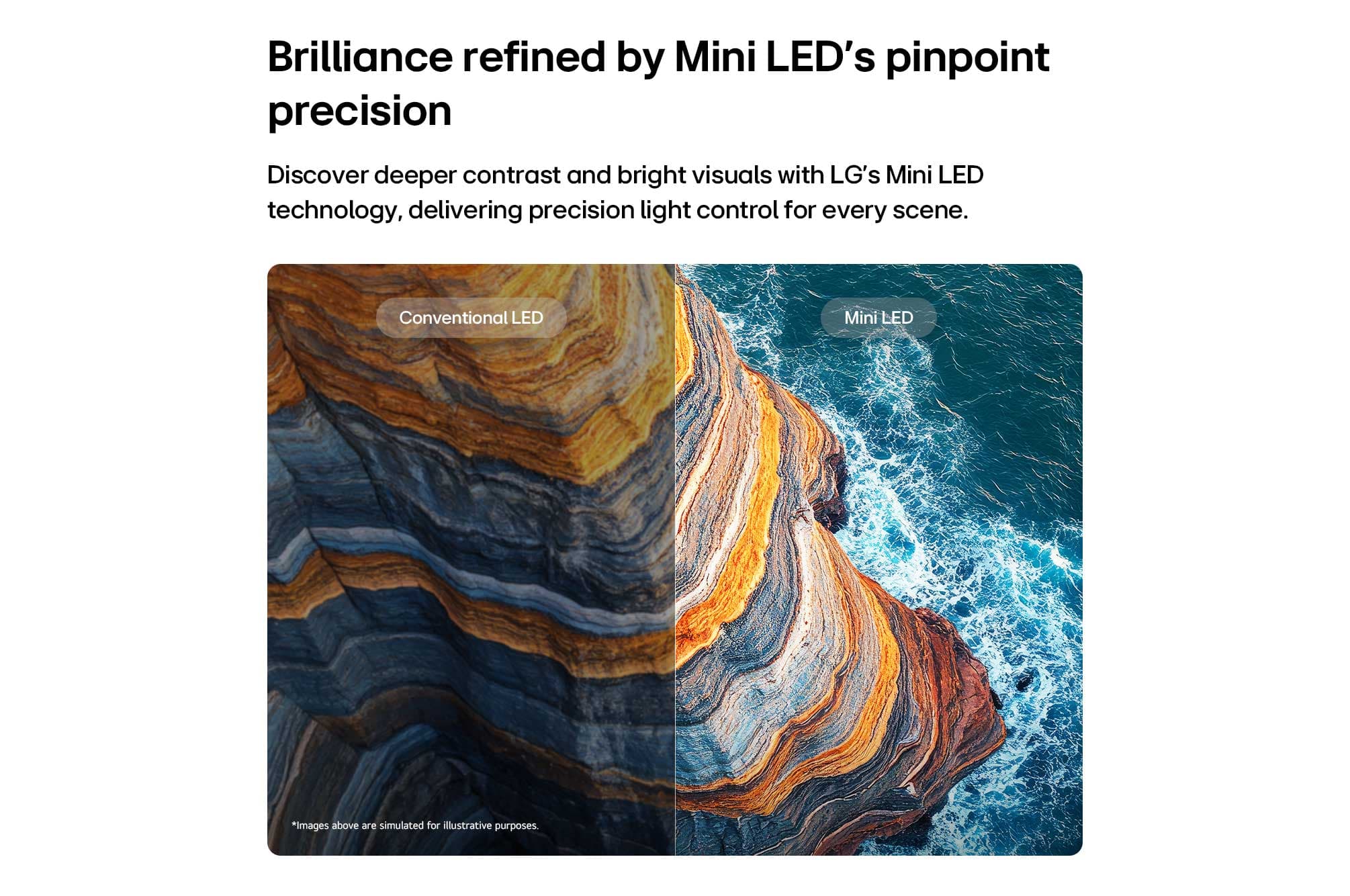 טלוויזיה חכמה LG 50QNED70B6T בגודל 50 אינץ' אל ג'י QNED MiniLED 4K Smart TV עם מערכת הפעלה webOS 26 יבואן רשמי