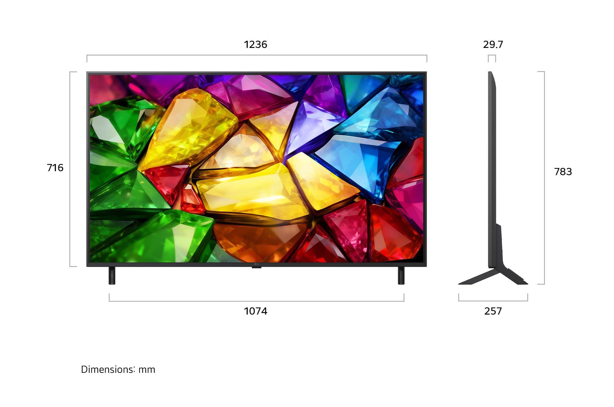 טלוויזיה 55 אינץ' LG 55MRGB85B6C – Mini RGB evo AI 4K עד 144Hz | יבואן רשמי-משלוח מהיר