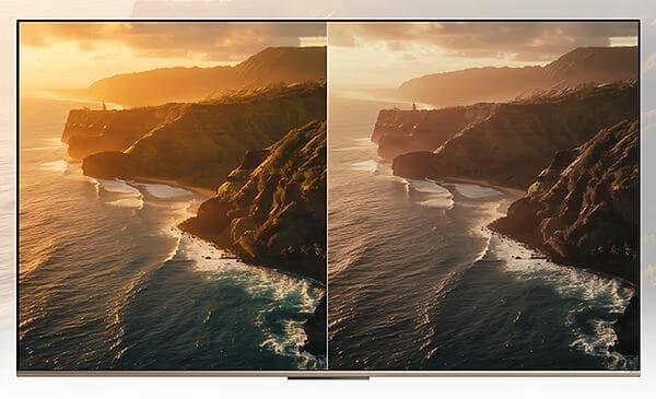 Dreame 55Q100 טלוויזיה חכמה 55 אינץ' דרימי 4K UHD QLED SMART TV Google דגם 2026 | יבואן רשמי