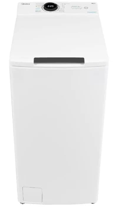 מכונת כביסה פתח עליון 8 ק"ג Midea MF100T80B | ‏1200 סל"ד דירוג A | יבואן רשמי