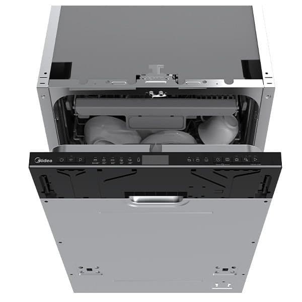 מדיח אינטגרלי צר Midea דגם WQP8-W7704M ברוחב 45 ס"מ עם WIFI ופתיחת דלת אוטומטית | יבואן רשמי