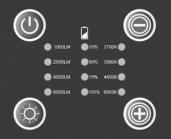 NEWTEC BRIGHT 6500LM - תאורה ניידת עוצמתית 3000K+6000K | יבואן רשמי