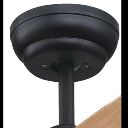 מאוורר תקרה WESTINGHOUSE Longwood בגודל 52 אינץ' שחור עם מנוע DC שקט (73097) | יבואן רשמי