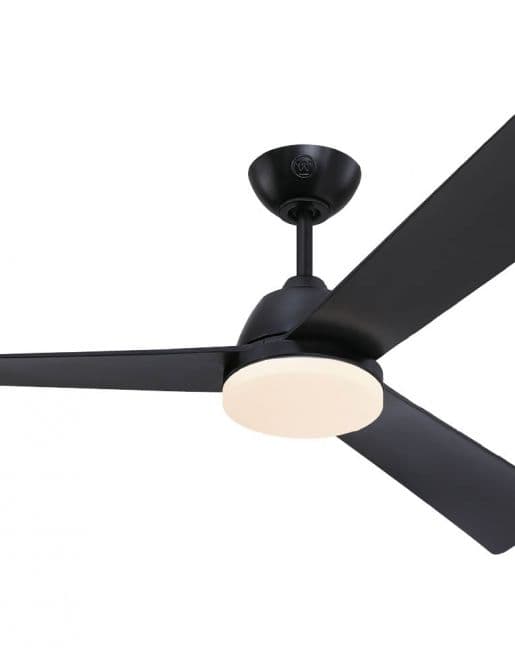 מאוורר תקרה WESTINGHOUSE OCEAN 73193 בגודל 52 אינץ' וסטינגהאוס שחור מנוע DC תאורת 28W כולל שלט ויבואן רשמי