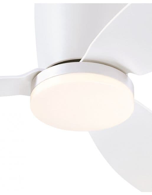 מאוורר תקרה 48 אינץ' Westinghouse CARLA 73240 לבן מט עם מנוע DC, שלט ותאורת לד מעמעמת, יבואן רשמי | משלוח מהיר