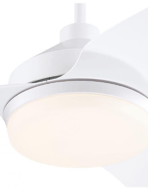 מאוורר תקרה WESTINGHOUSE VALERIA 42" WiFi 73248 וסטינגהאוס לבן מט עם מנוע DC חסכוני ותאורת LED יבואן רשמי | משלוח מהיר