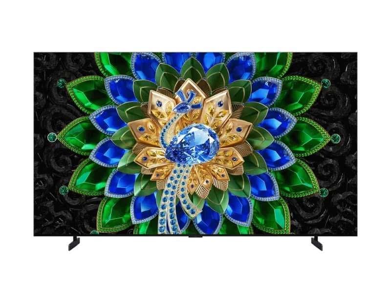 טלוויזיה חכמה 75 אינץ' TCL 75A400U QD-Mini LED 4K 144Hz Google TV עם ONKYO | יבואן רשמי-משלוח מהיר