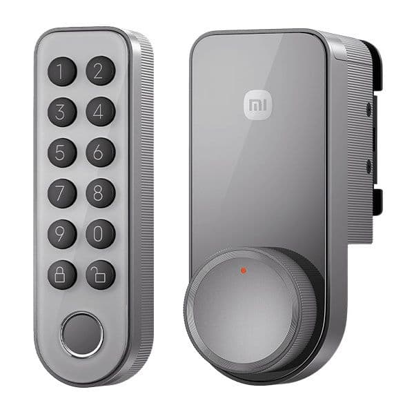 מנעול דלת חכם Xiaomi Self-Install Smart Lock שיאומי עם לוח מקשים וזיהוי טביעת אצבע | יבואן רשמי