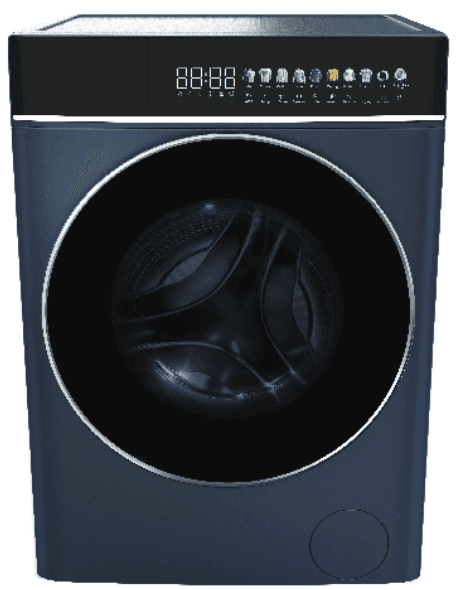 מכונת כביסה פתח חזית Bellers BL10MG ‏10 ק"ג בלרס בגימור כסוף כהה עם פאנל מגע ושקילה אוטומטית יבואן רשמי