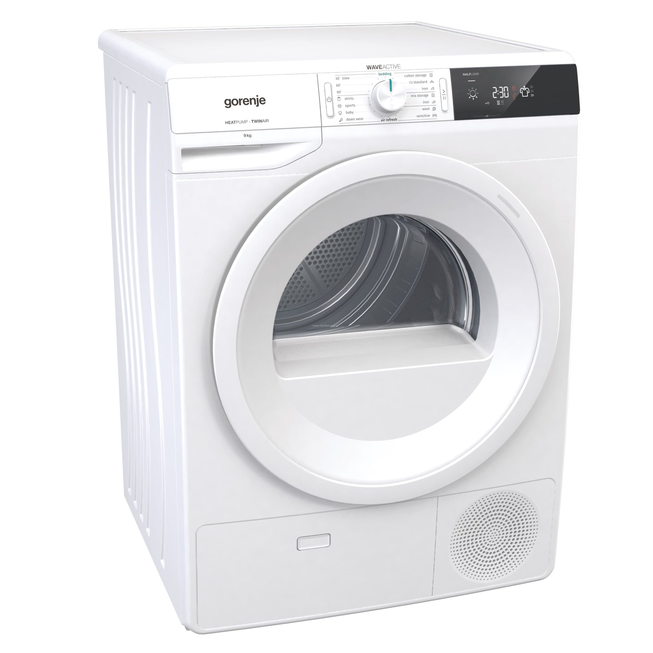 מייבש כביסה קונדנסור 9 ק״ג gorenje דגם DE92/G