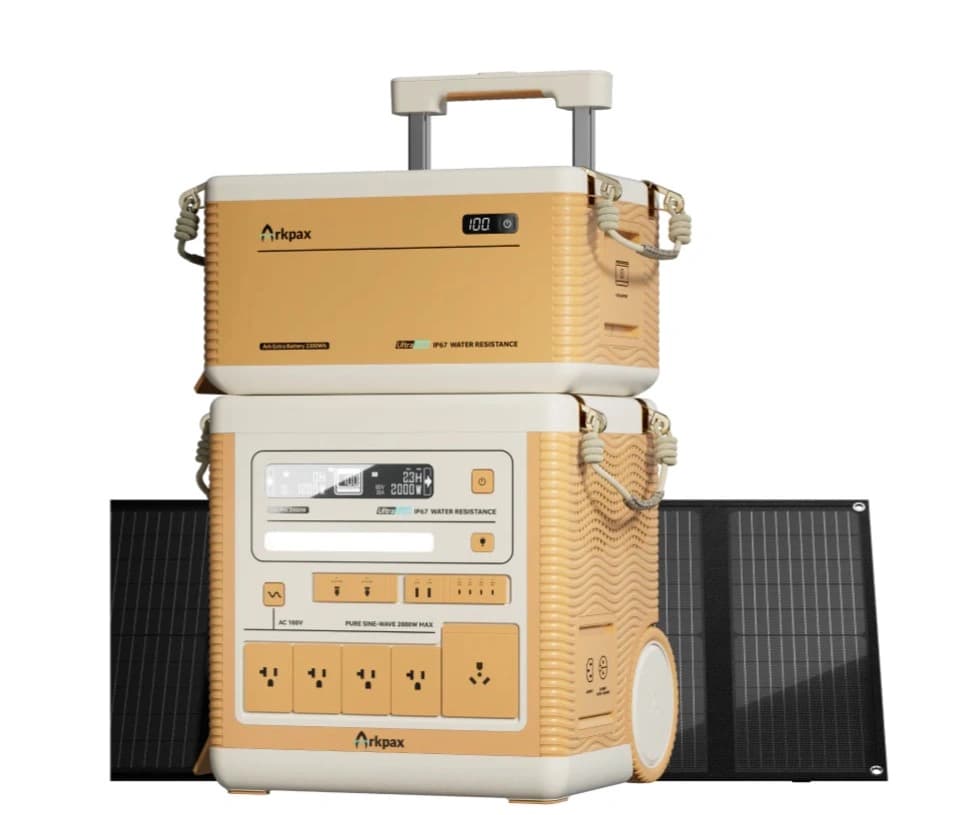 ARPAX ARK PRO2400 IP67 - תחנת כוח ניידת 2400W עמידה למים ואבק | יבואן רשמי