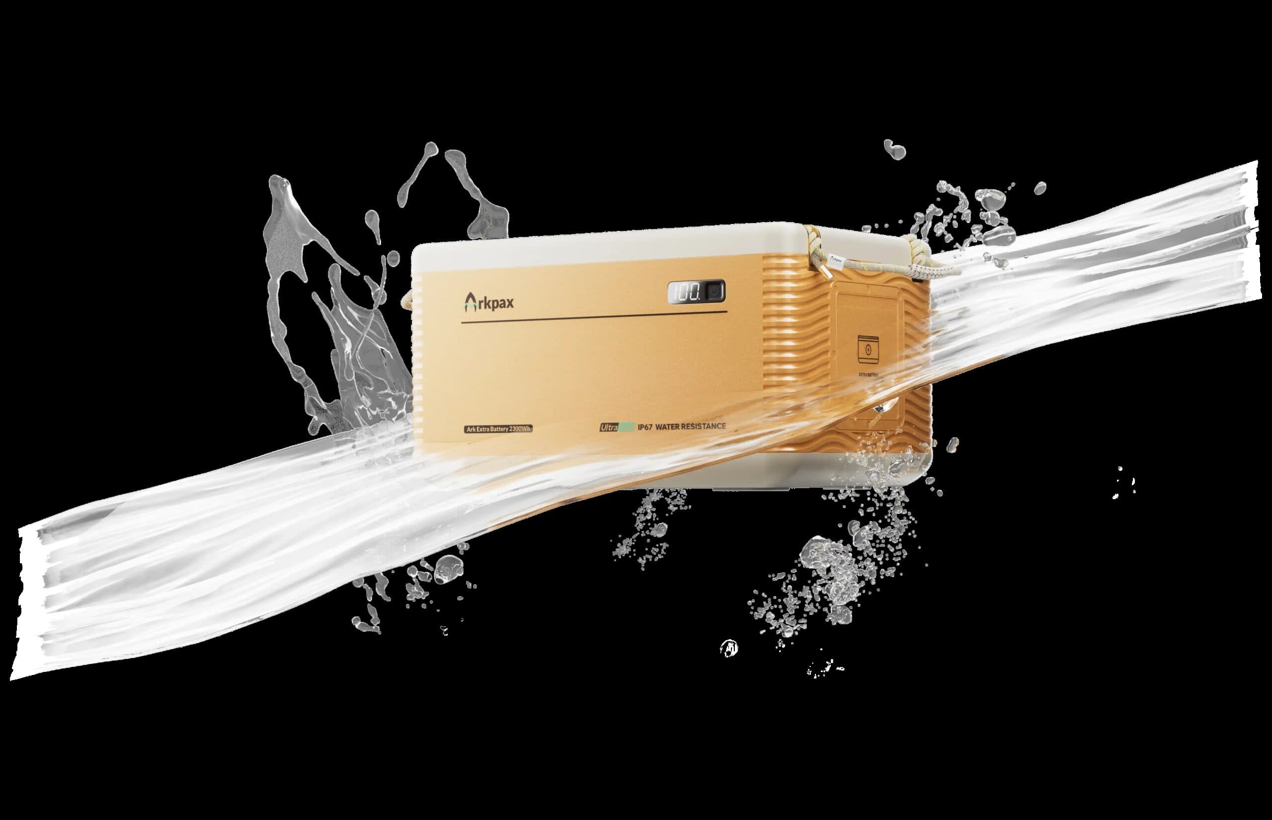 ARPAX WH2300 - תא הרחבה 2300Wh לתחנת כוח ARK PRO2400 IP67 | סוללת LFP עמידה למים ואבק - יבואן רשמי