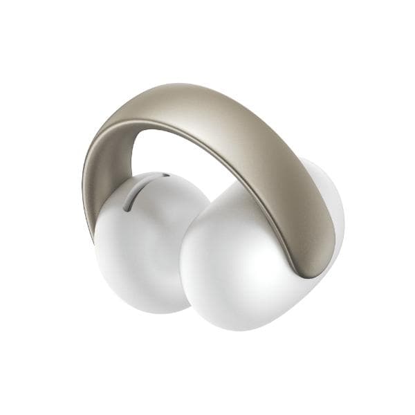 soundcore AeroClip - אוזניות Open Ear Clip-On לבן עם 4 מיקרופוני AI | יבואן רשמי